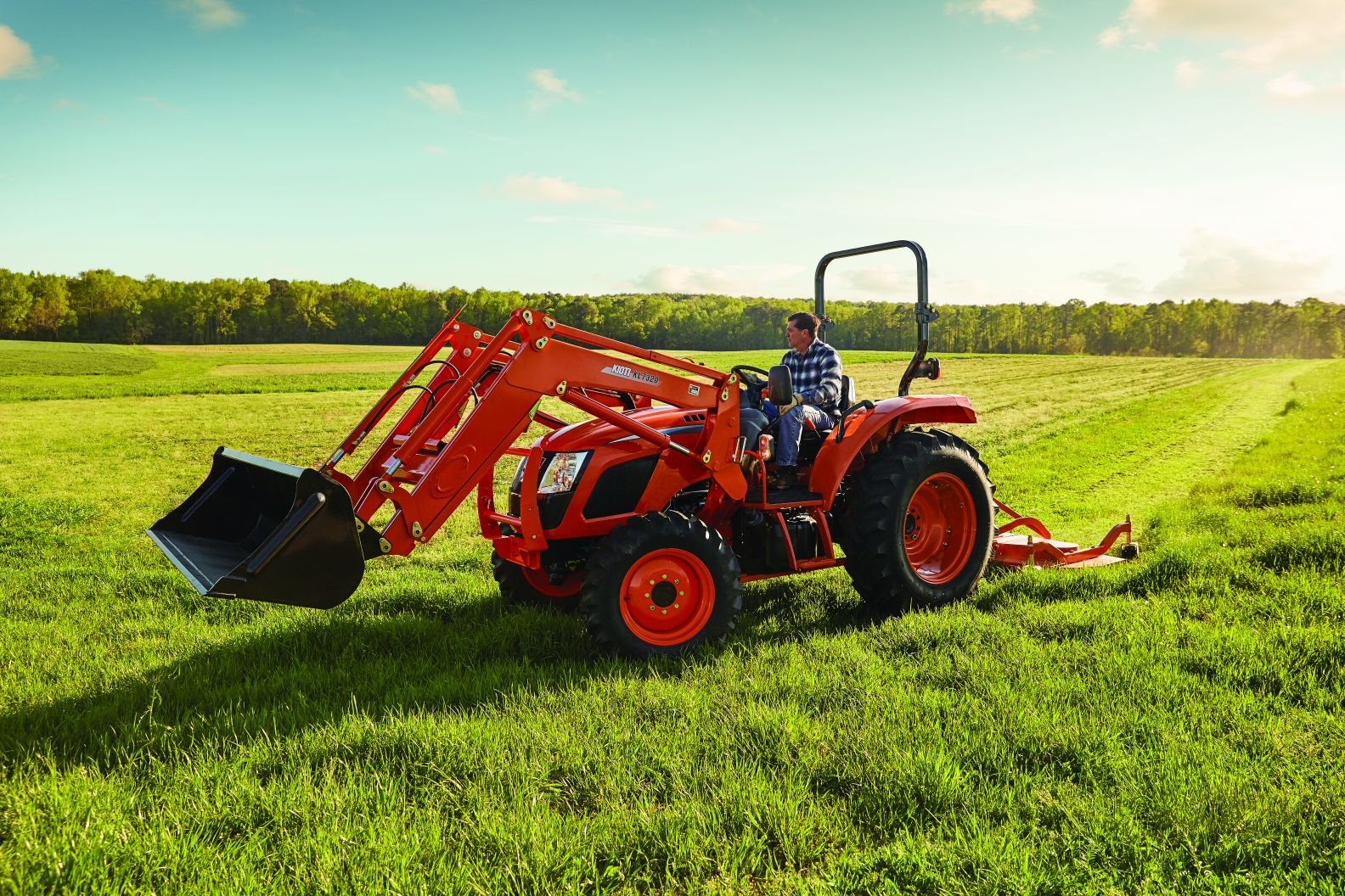 Kioti finish top mower