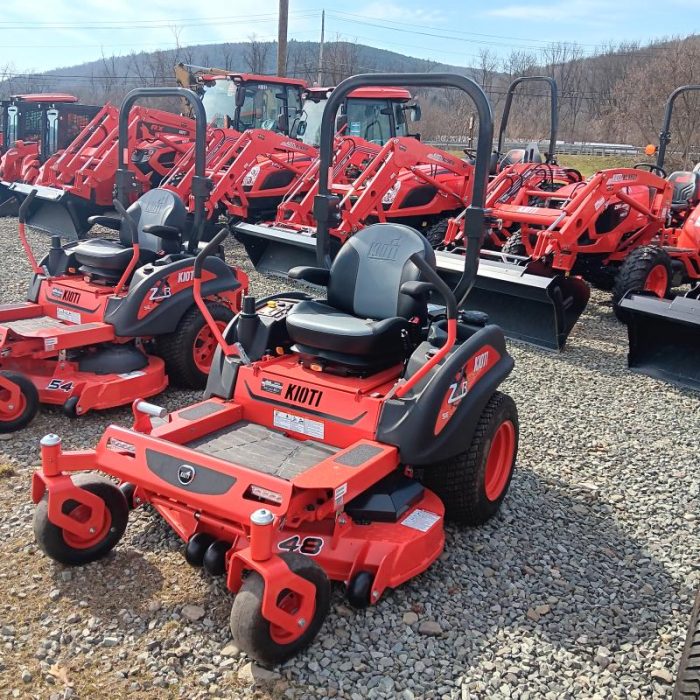 NEW Kioti ZXR48SE 48" Zero Turn Mower