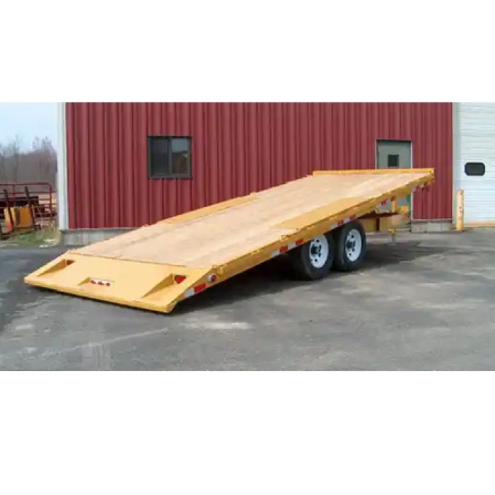 Tilting Deck Over Trailer