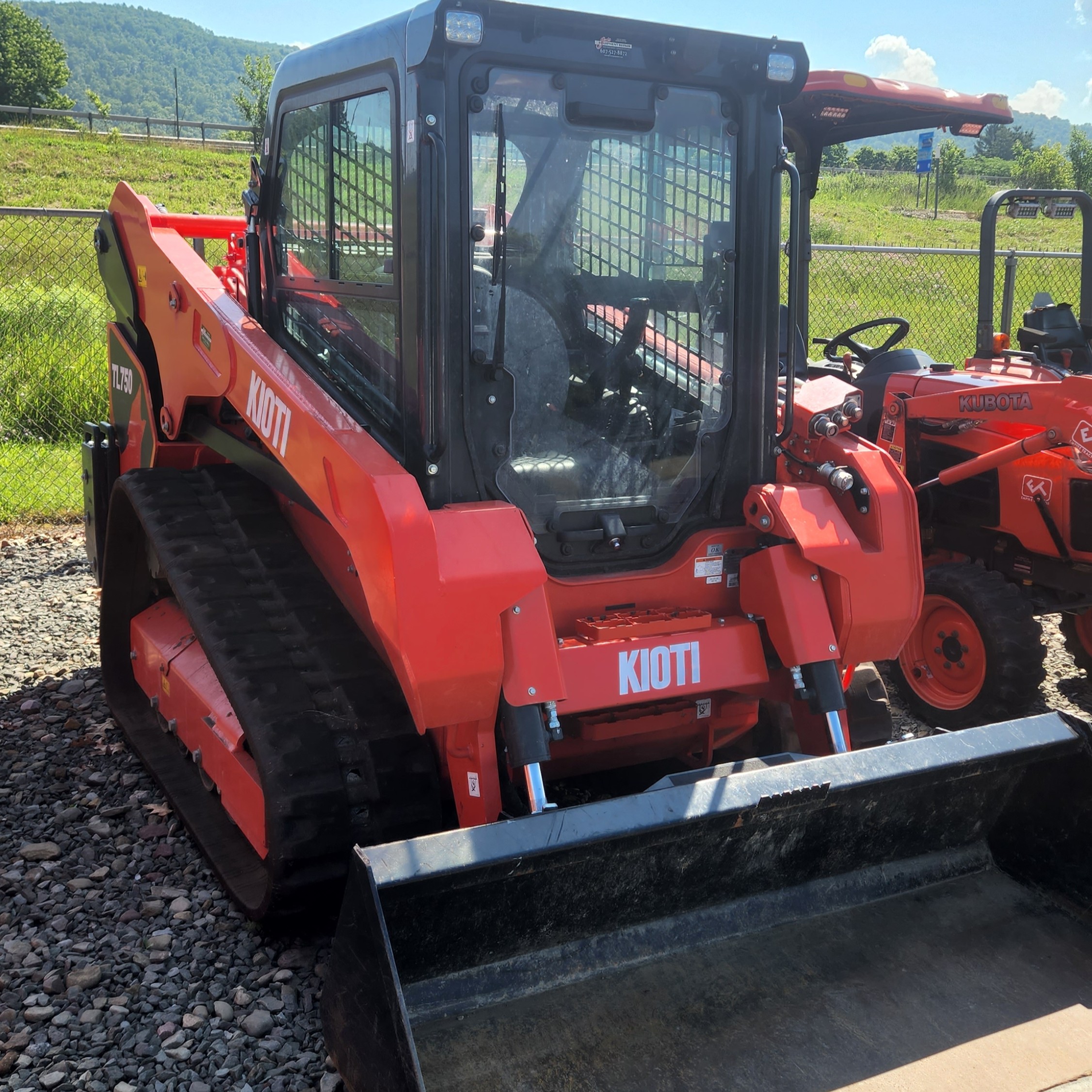 Used 2025 Kioti TL750LQ Cab Track Loader